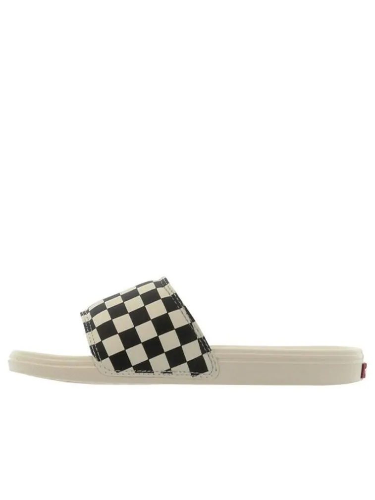 Шлепанцы Vans La Costa Slide-on Chessboard Black/White — изображение 1 из 4, черный