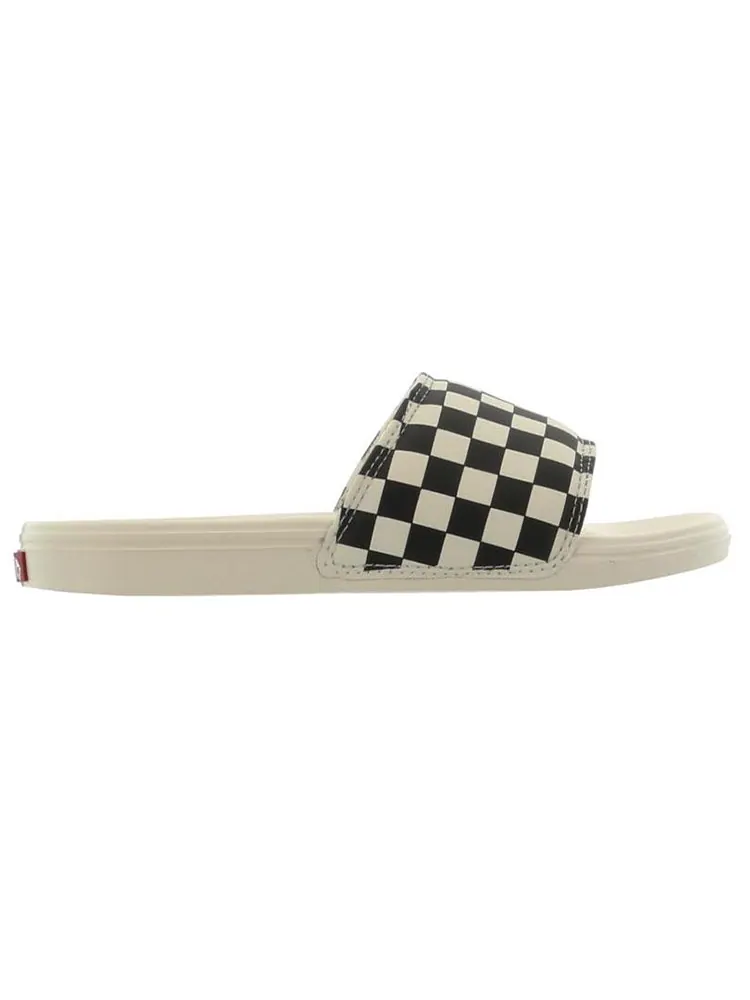 Шлепанцы Vans La Costa Slide-on Chessboard Black/White — изображение 2 из 4, черный