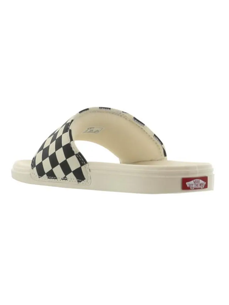 Шлепанцы Vans La Costa Slide-on Chessboard Black/White — изображение 3 из 4, черный