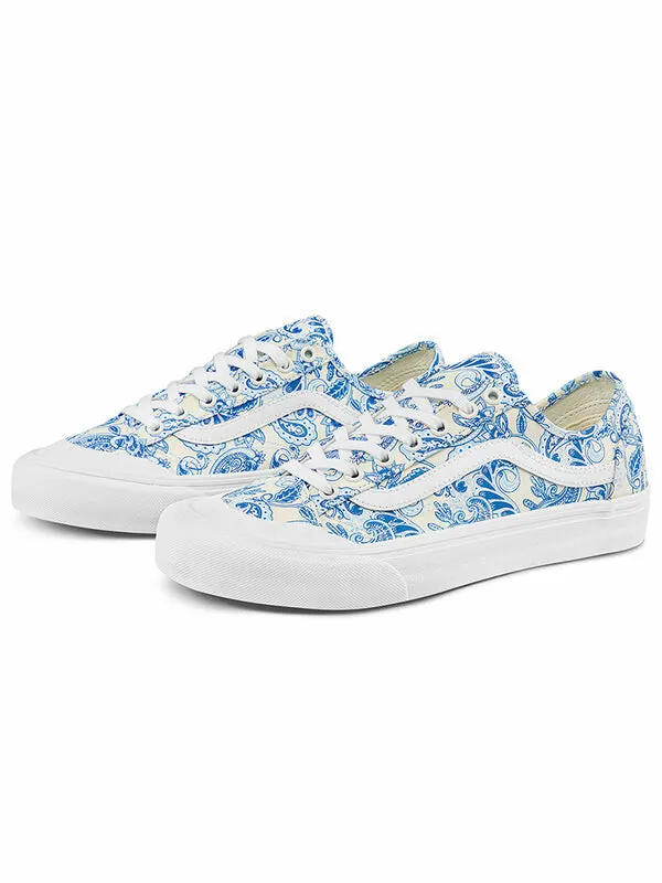 Кроссовки style 36 decon sf 'paisley americana' Vans — изображение 2 из 4, синий