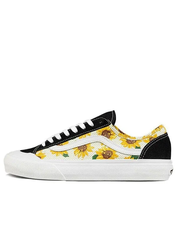 Кроссовки style 36 black/yellow Vans — изображение 1 из 4, черный/желтый