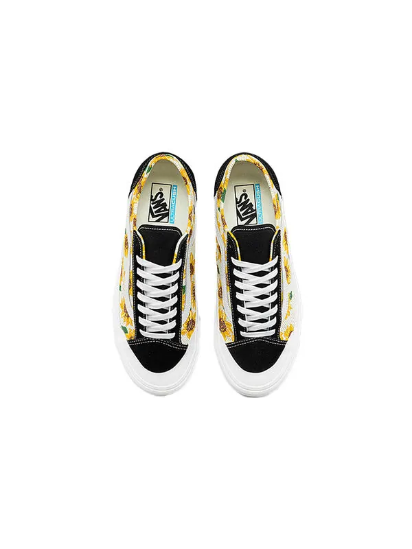Кроссовки style 36 black/yellow Vans — изображение 3 из 4, черный/желтый