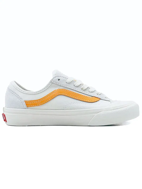 Кроссовки style 36 canvas shoes white/yellow Vans — изображение 2 из 4, белый/желтый