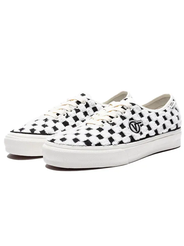 Кроссовки authentic one piece vlt lx 'embroidered - black marshmallow' Vans — изображение 2 из 4, черный/белый