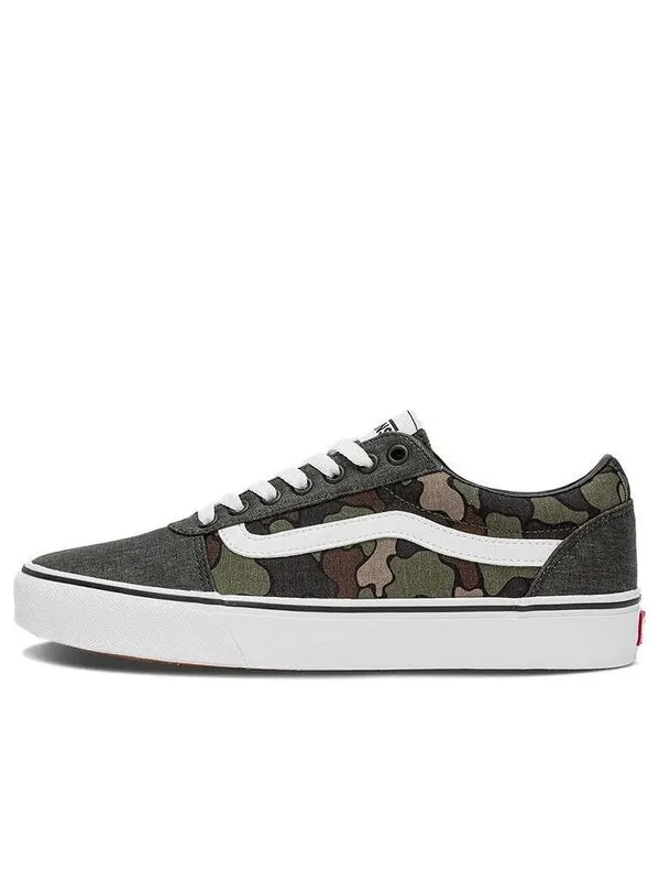 Кроссовки ward low top casual skate shoes gray green camouflage 'gray green brown' Vans — изображение 1 из 4