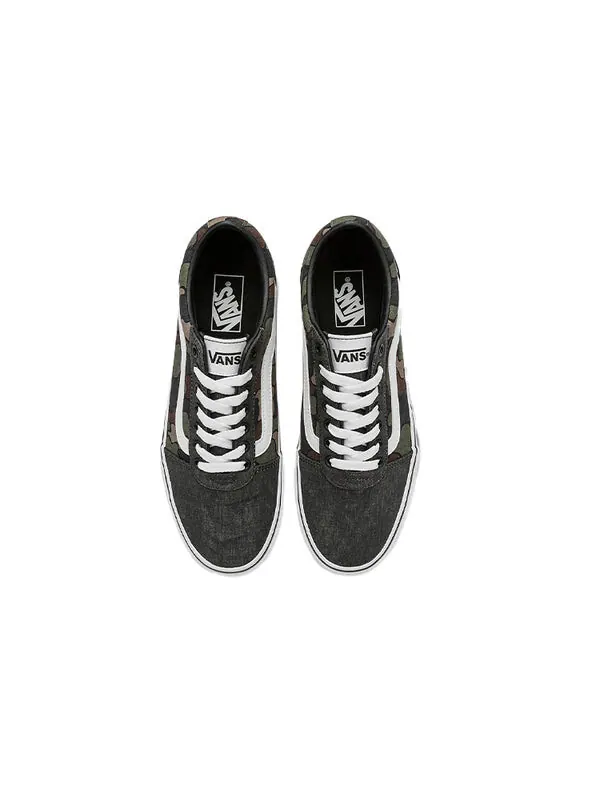 Кроссовки ward low top casual skate shoes gray green camouflage 'gray green brown' Vans — изображение 3 из 4