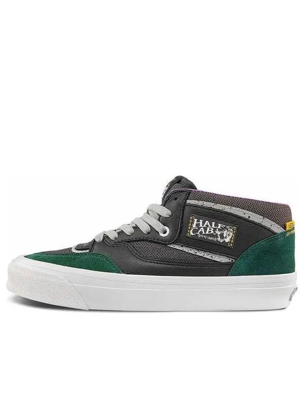 Кроссовки og half cab ul lx 'black green' Vans — изображение 1 из 4, черный/зеленый