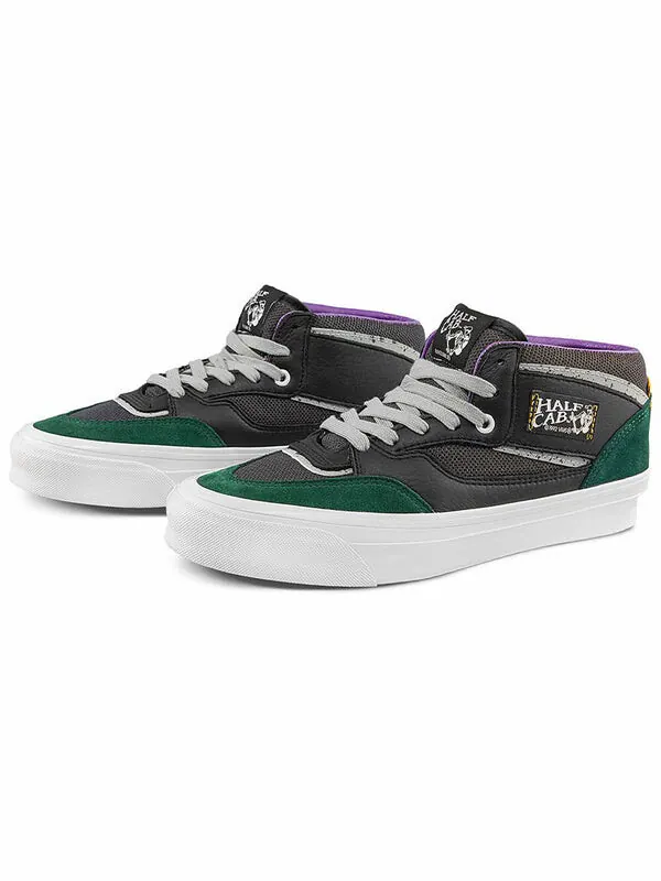 Кроссовки og half cab ul lx 'black green' Vans — изображение 2 из 4, черный/зеленый