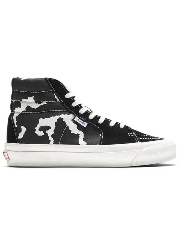 Кроссовки og style 38 ns lx 'cow' Vans — изображение 2 из 4, черный/белый