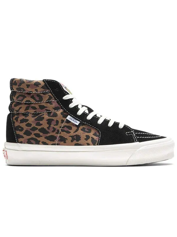 Кроссовки og style 138 ns lx 'leopard' Vans — изображение 2 из 4, черный/коричневый