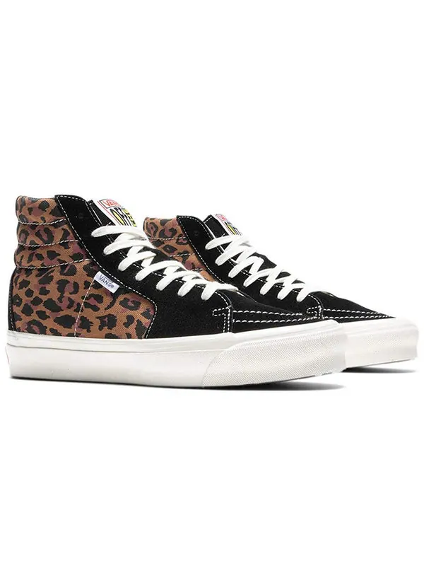 Кроссовки og style 138 ns lx 'leopard' Vans — изображение 3 из 4, черный/коричневый
