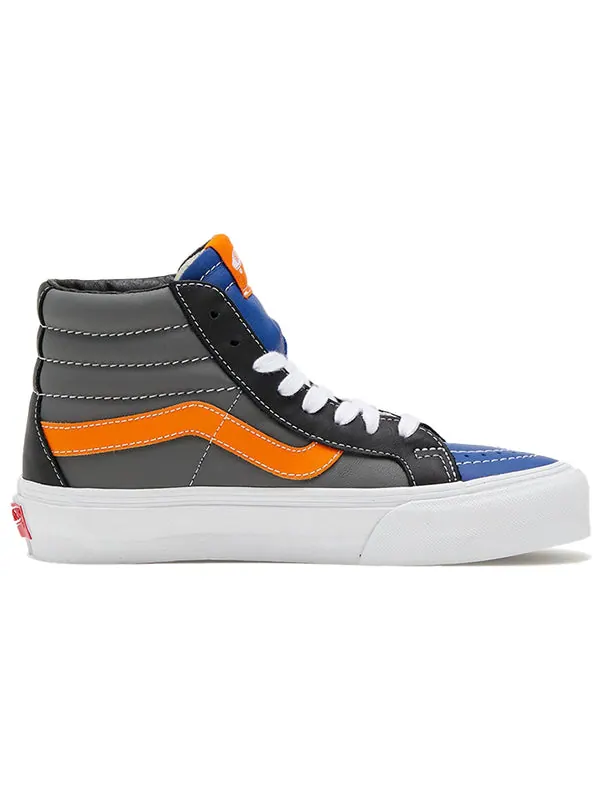 Кроссовки sk8-hi reissue ef lx 'black pewter' Vans — изображение 2 из 4, синий/черный