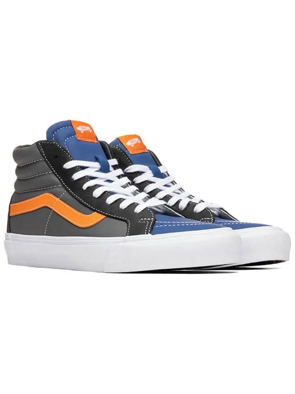 Кроссовки sk8-hi reissue ef lx 'black pewter' Vans — изображение 3 из 4, синий/черный