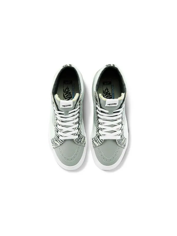 Кроссовки sk8-hi reissuer ef vlt lx sneakers grey gray Vans — изображение 3 из 4, серый