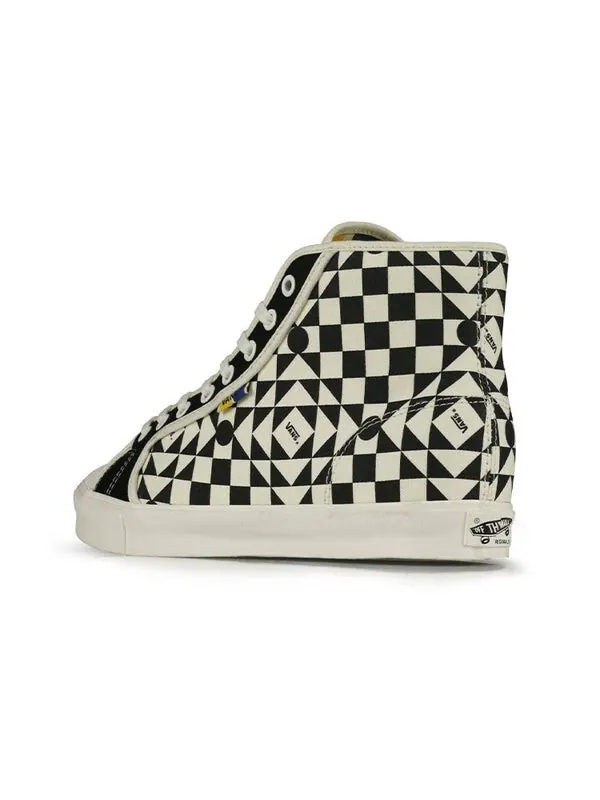 Кроссовки taka hayashi x og style 24 lx 'white checkerboard' Vans — изображение 4 из 4, черный/белый