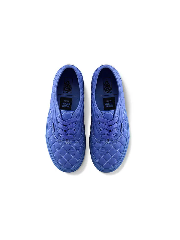 Кроссовки opening ceremony x authentic 'quilted baja blue' Vans — изображение 3 из 4, синий