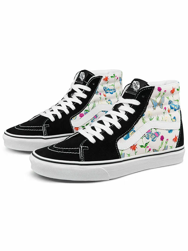 Кеды Vans Unisex SK8-Hi High-Top Sneakers Black/White — изображение 2 из 5, черный