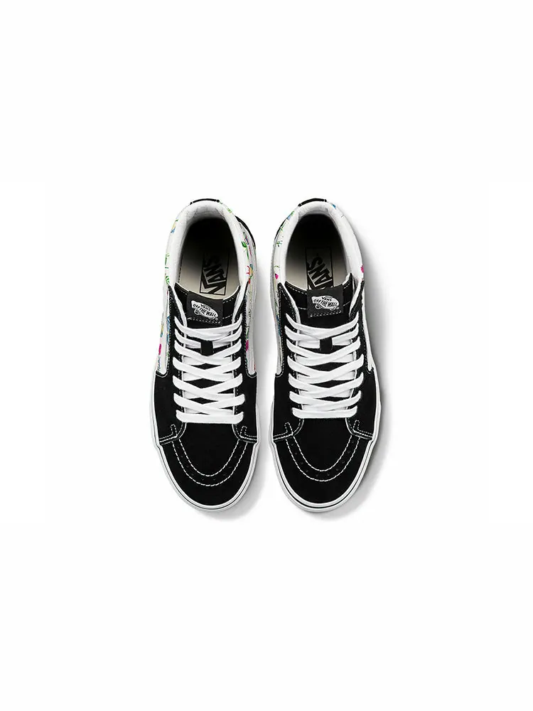 Кеды Vans Unisex SK8-Hi High-Top Sneakers Black/White — изображение 3 из 5, черный