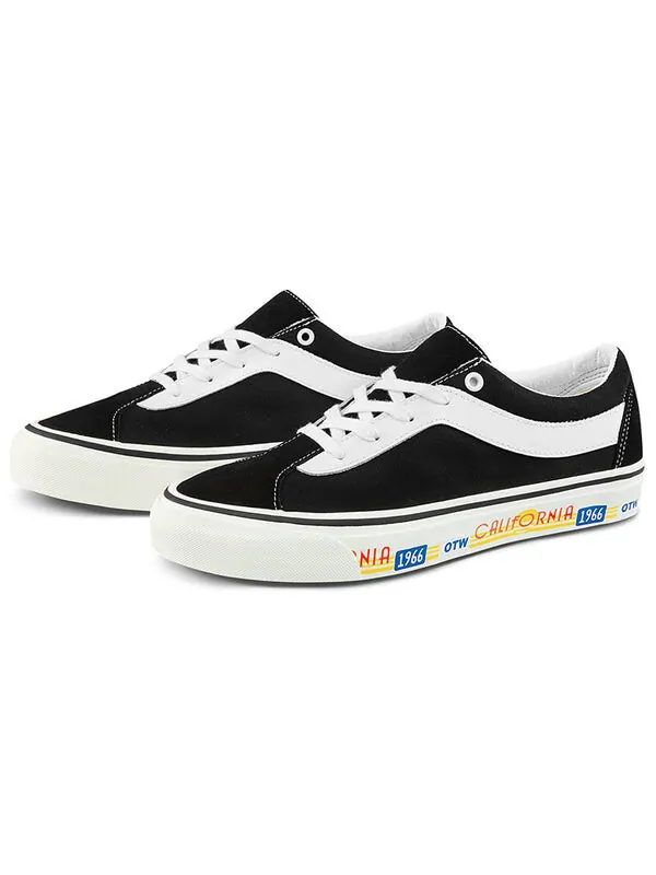 Кроссовки bold ni black 'black white' Vans — изображение 2 из 4, черный/белый