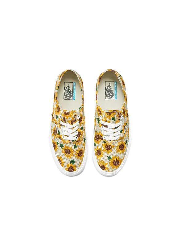 Кроссовки authentic sneaker yellow Vans — изображение 3 из 4, желтый
