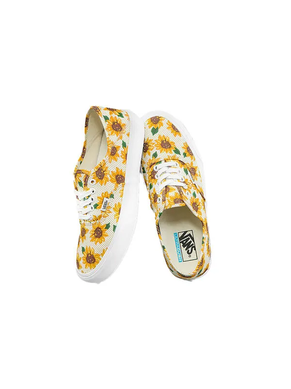 Кроссовки authentic sneaker yellow Vans — изображение 4 из 4, желтый