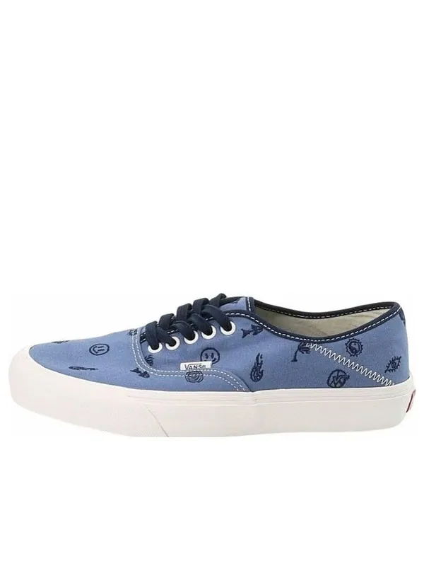 Кроссовки authentic sf 'blue black white' Vans — изображение 1 из 4, синий/черный/белый