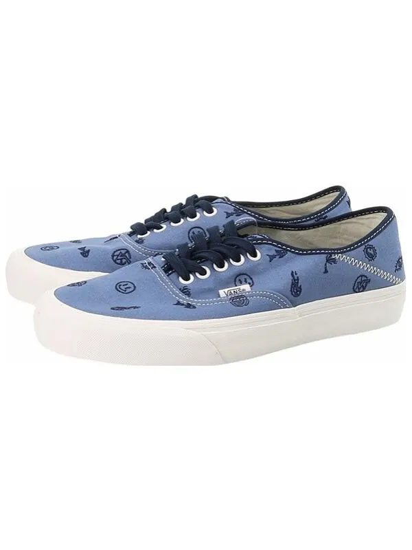 Кроссовки authentic sf 'blue black white' Vans — изображение 3 из 4, синий/черный/белый