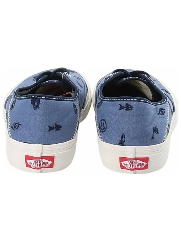 Кроссовки authentic sf 'blue black white' Vans — изображение 4 из 4, синий/черный/белый