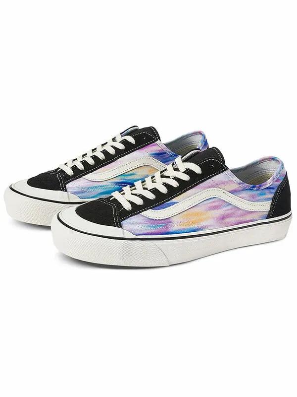 Кроссовки style 36 decon sf 'black purple' Vans — изображение 2 из 4, черный/фиолетовый