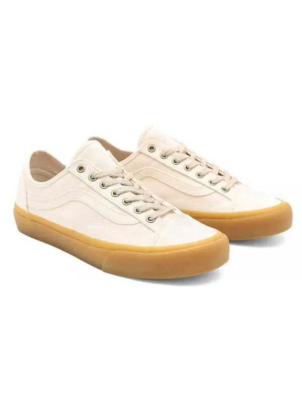 Кроссовки style 36 decon sf beige/white Vans — изображение 3 из 4, белый