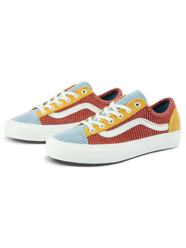 Кроссовки style 36 sneakers orange/blue multi-color Vans — изображение 2 из 4, мульти