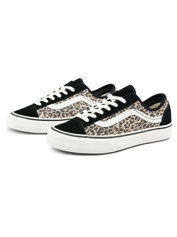 Кроссовки style 36 decon sf 'cheetah' Vans — изображение 2 из 4, черный