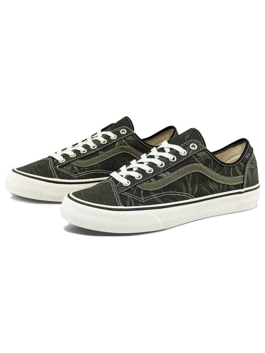 Кеды Vans Style 36 Decon SF 'Eco Theory - Black Palm' — изображение 2 из 5, зеленый