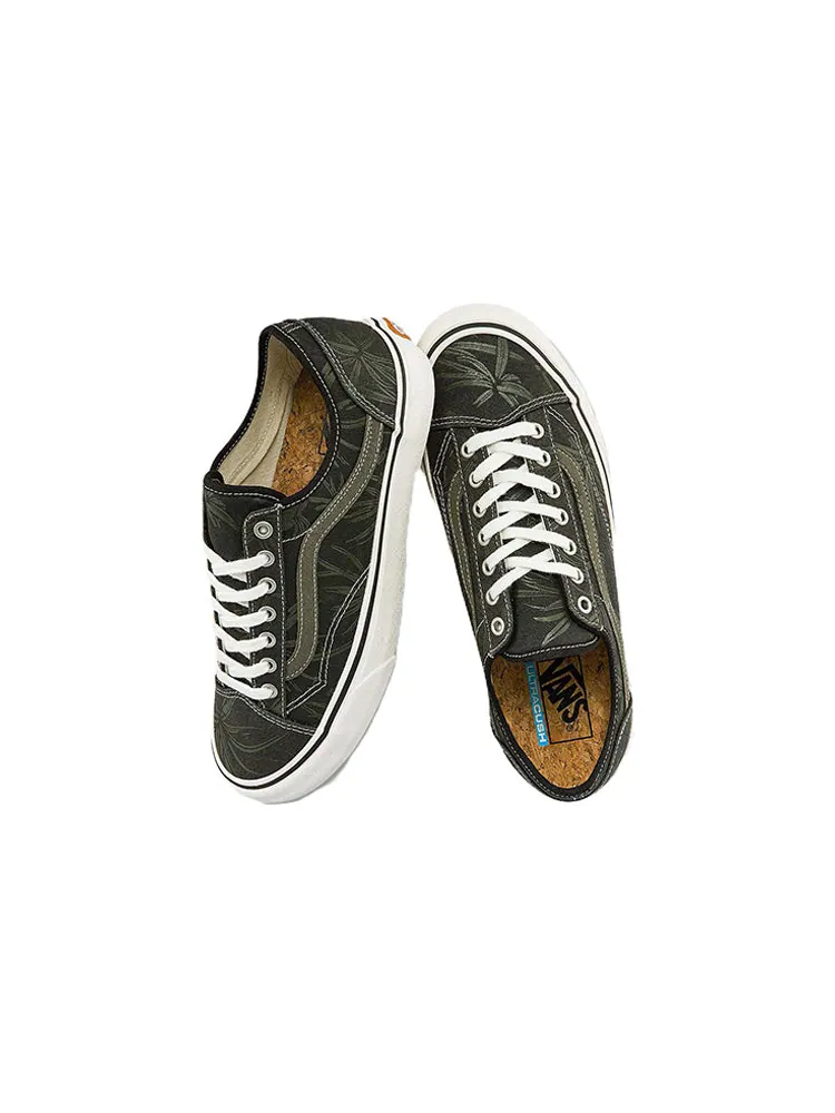 Кеды Vans Style 36 Decon SF 'Eco Theory - Black Palm' — изображение 4 из 5, зеленый