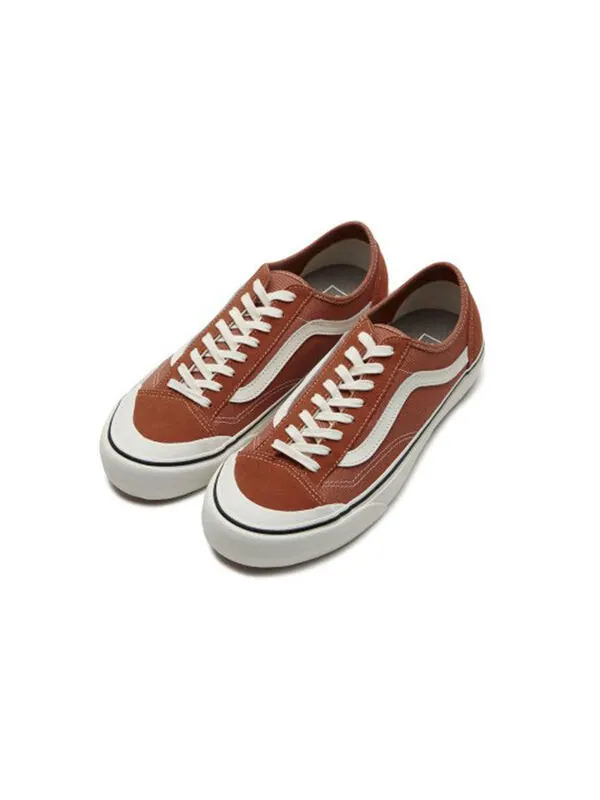 Кроссовки style 36 decon sf 'salt wash - bombay brown' Vans — изображение 2 из 4, красный
