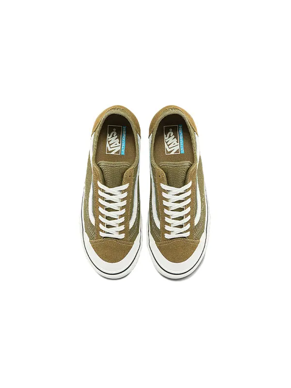 Кроссовки style 36 lightweight wear-resistant low top casual skate shoes military green Vans — изображение 3 из 4