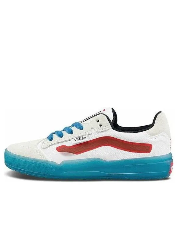 Кроссовки classics leisure sneakers k white/blue/red Vans — изображение 1 из 4, белый/синий/красный