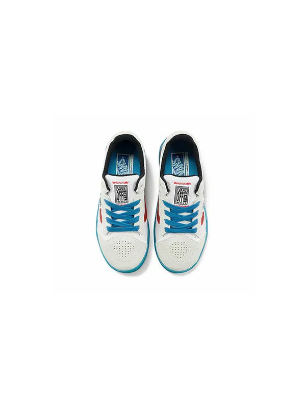 Кроссовки classics leisure sneakers k white/blue/red Vans — изображение 3 из 4, белый/синий/красный
