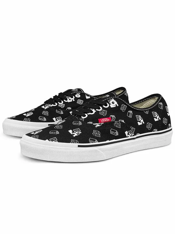 Кроссовки kazuki kuraishi x authentic 'unsung heroes' Vans — изображение 2 из 4, черный