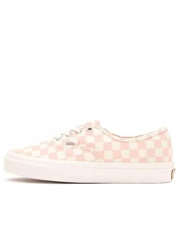 Кроссовки authentic 'eco theory - checkerboard peachy keen' Vans — изображение 1 из 4, розовый/синий