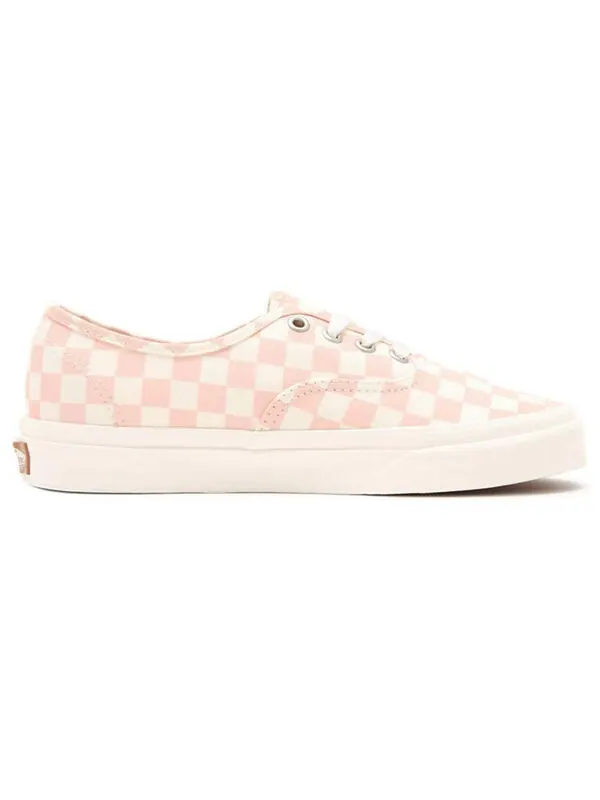 Кроссовки authentic 'eco theory - checkerboard peachy keen' Vans — изображение 2 из 4, розовый/синий