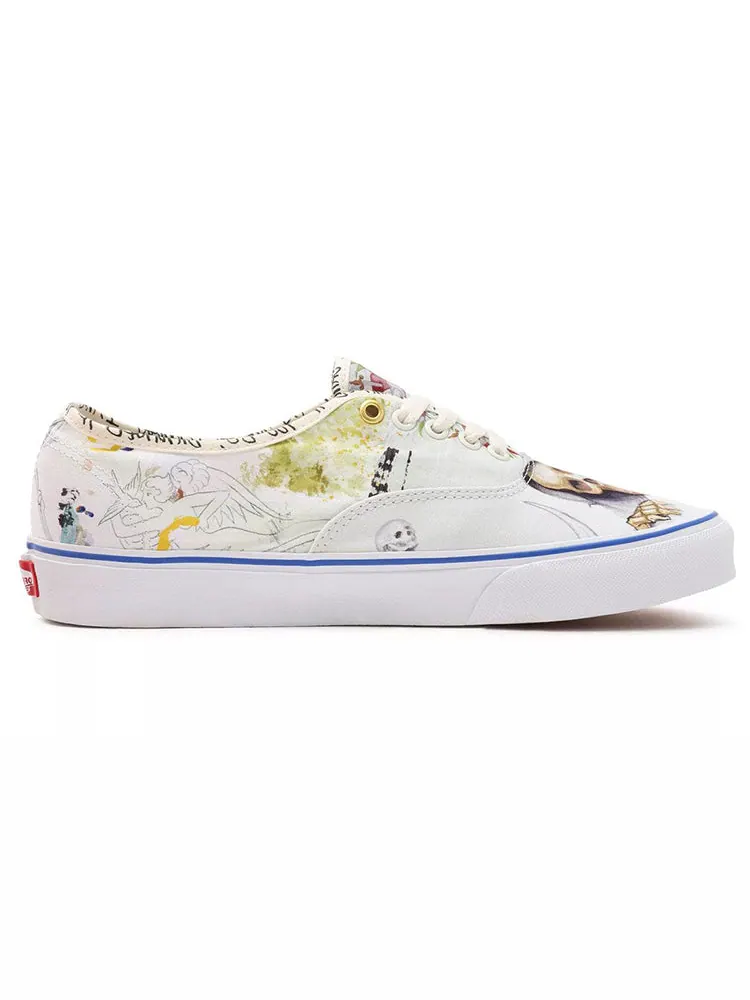 Кеды Vans OTW Gallery N. Kostechko x Authentic 'Allover Print' — изображение 3 из 5, желтый