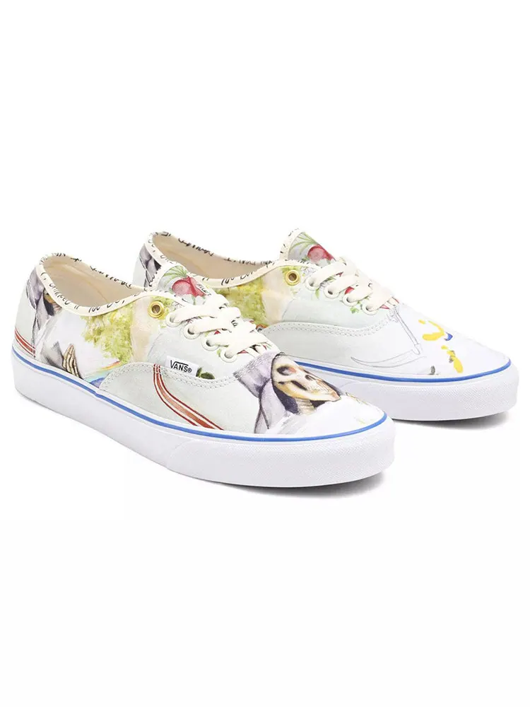 Кеды Vans OTW Gallery N. Kostechko x Authentic 'Allover Print' — изображение 4 из 5, желтый