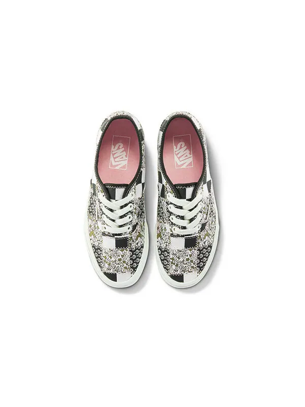 Кроссовки authentic 'patchwork floral' Vans — изображение 3 из 4, белый/черный