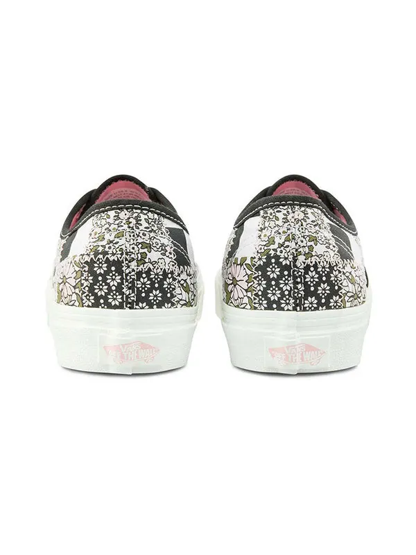 Кроссовки authentic 'patchwork floral' Vans — изображение 4 из 4, белый/черный
