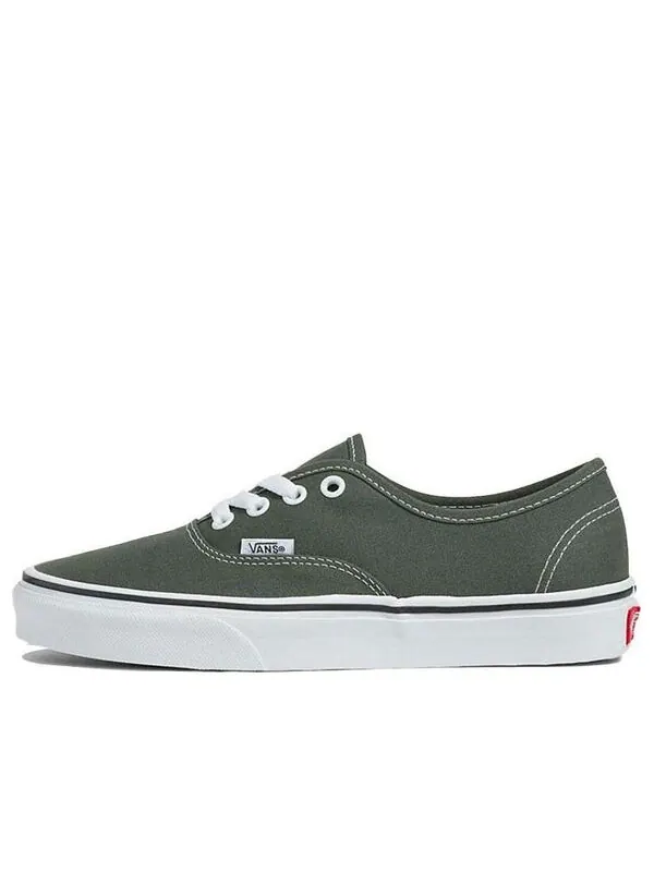 Кроссовки authentic green white Vans — изображение 1 из 4, зеленый/белый