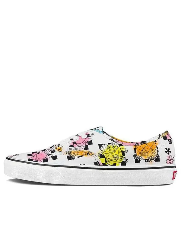 Кроссовки spongebob squarepants x authentic 'aye aye captain!' Vans — изображение 1 из 4, белый