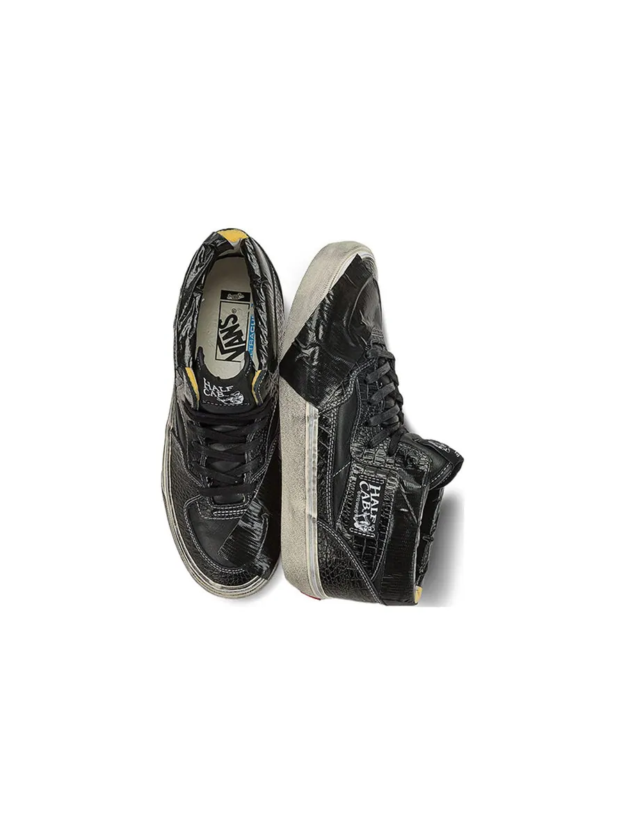 Кроссовки Vans Half Cab EF Vault 'Lux Duct Black' — изображение 3 из 4, черный