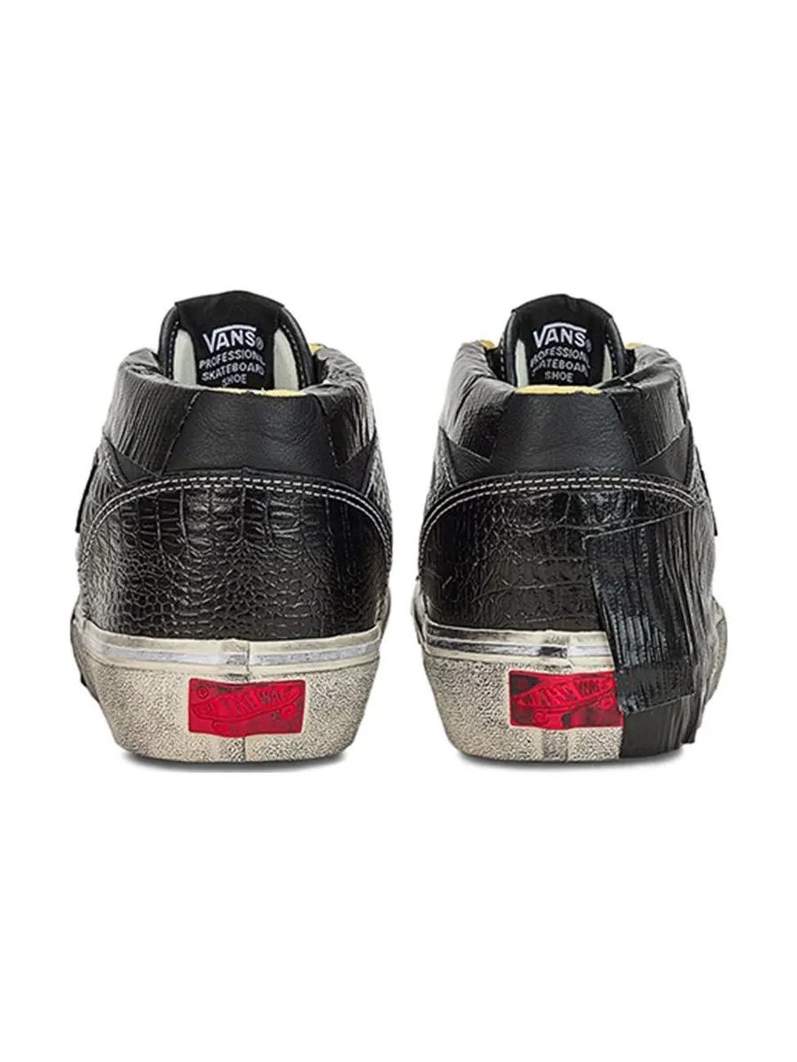Кроссовки Vans Half Cab EF Vault 'Lux Duct Black' — изображение 4 из 4, черный