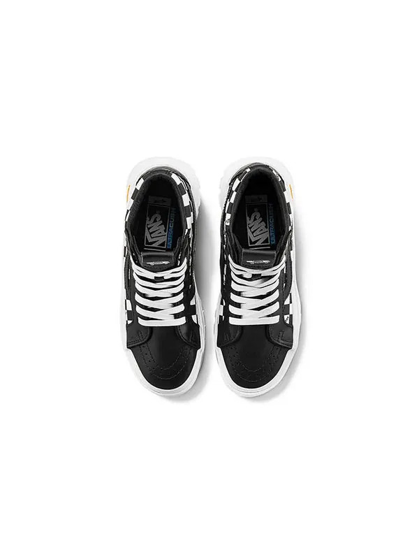 Кроссовки sk8-hi vibram lx 'black white' Vans — изображение 4 из 4, черный/белый